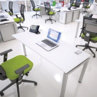 BENCH FIXED TOP ANGULAR DESKING 02