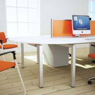 Bench Circular End Table