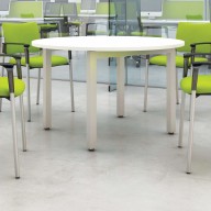 Bench Circular Meeting Table