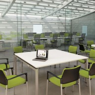 Bench Square Conference Table