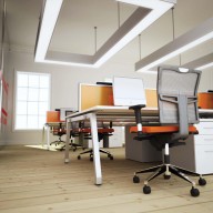 Bench Squared Fixed Top Rectangular Workstation with A Frame