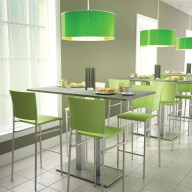Reception coffee Table - Stools (3)