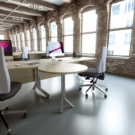 X10 RADIAL CONFERENCE END TABLE