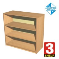 3 Shelf Bookcase - 600mm wide