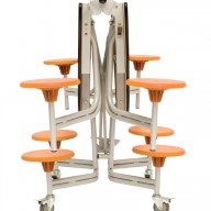 9SRL608_Round_Folded orange seats