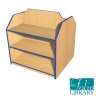 Folio 3ft Double Sided Bookcase