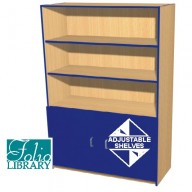 Folio 6ft Flat Top Library Cupboard