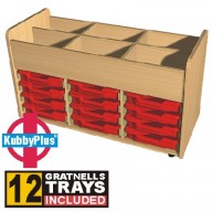 KubbyPlus 12 Tray Trolley