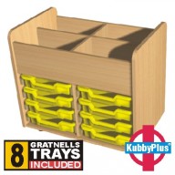 KubbyPlus 8 Tray Trolley