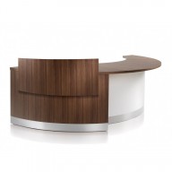 Crescent Reception Desk - Reception Counter (3)