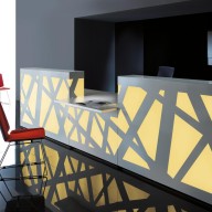 Zig Zag Reception Counter  Reception Desk Bradford - Leeds Richardsons (12)