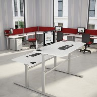 Rise Manual & Motor Driven Height Adjustable Desking (1)