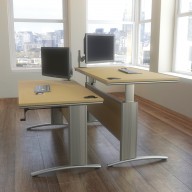Rise Manual & Motor Driven Height Adjustable Desking (20)