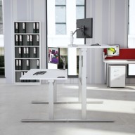 Rise Manual & Motor Driven Height Adjustable Desking (24)