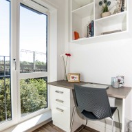 Richardsons Office Furniture Strike Chairs - Stepney Yard - Student Village