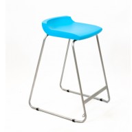 PosturaPlus 685mm Stool - Aqua Blue-Display