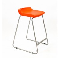 PosturaPlus 685mm Stool - Poppy Red-Display