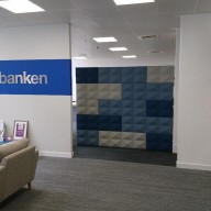 Handelsbanken - Tile / Fabric Acoustic Wall